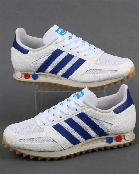 adidas la trainer heren wit|adidas la trainer vintage white.